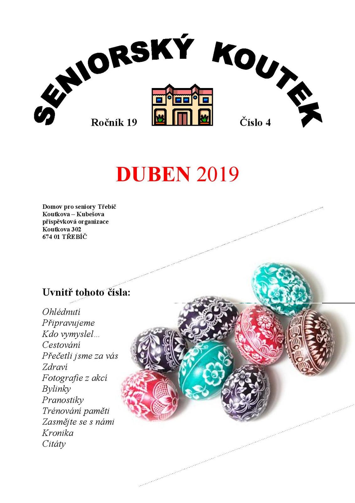Časopis duben 2019 (PDF)