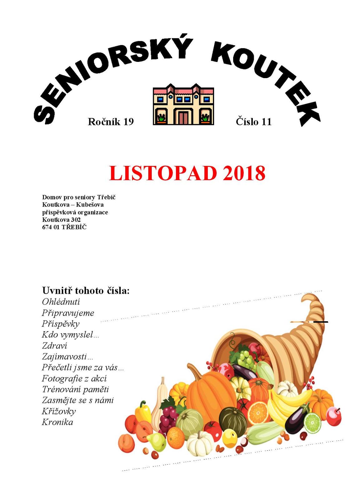 Časopis listopad 2018 (PDF)