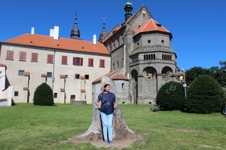 Výlet na nádvoří zámku v Třebíči
